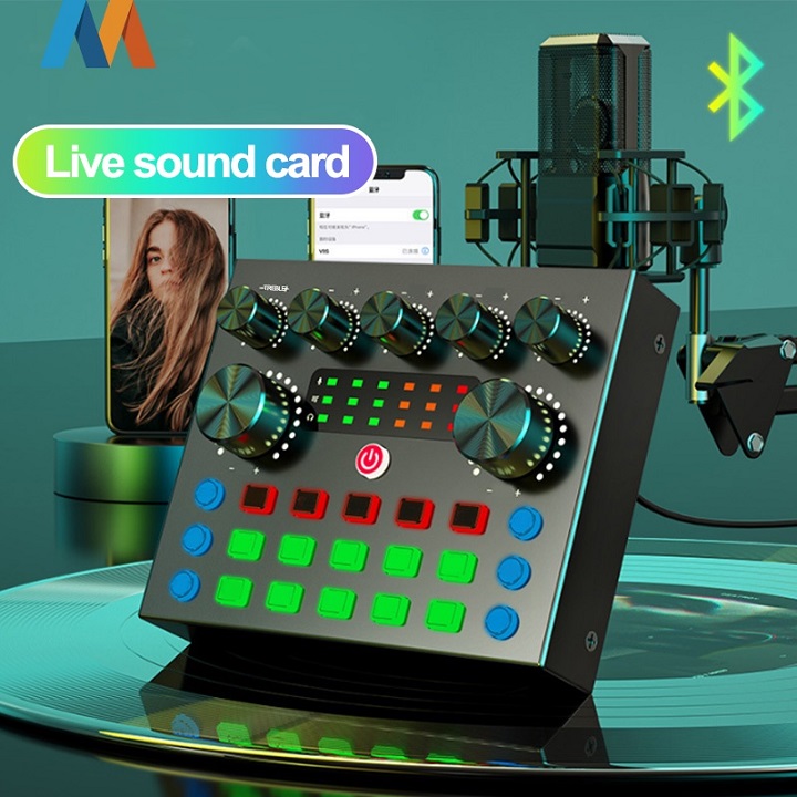 Sound Card Thu Âm V8