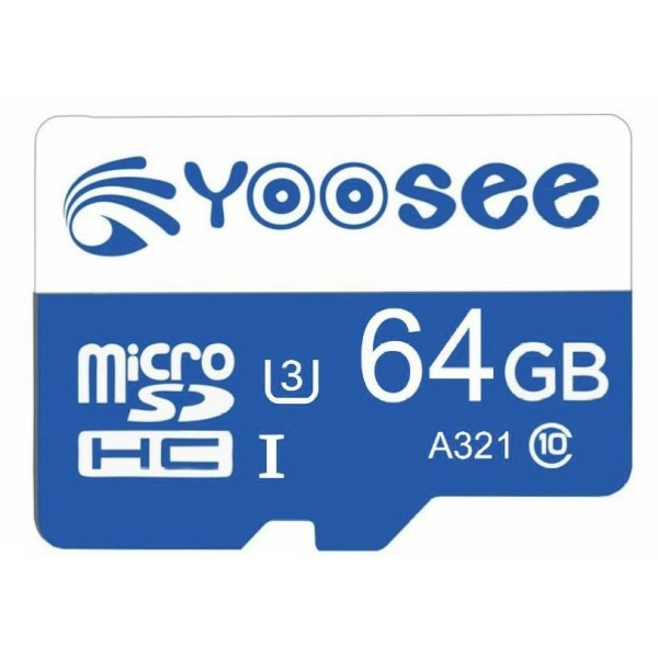 Thẻ nhớ YooSee chính hãng - 64GB tốc độ cao U3 Class 10