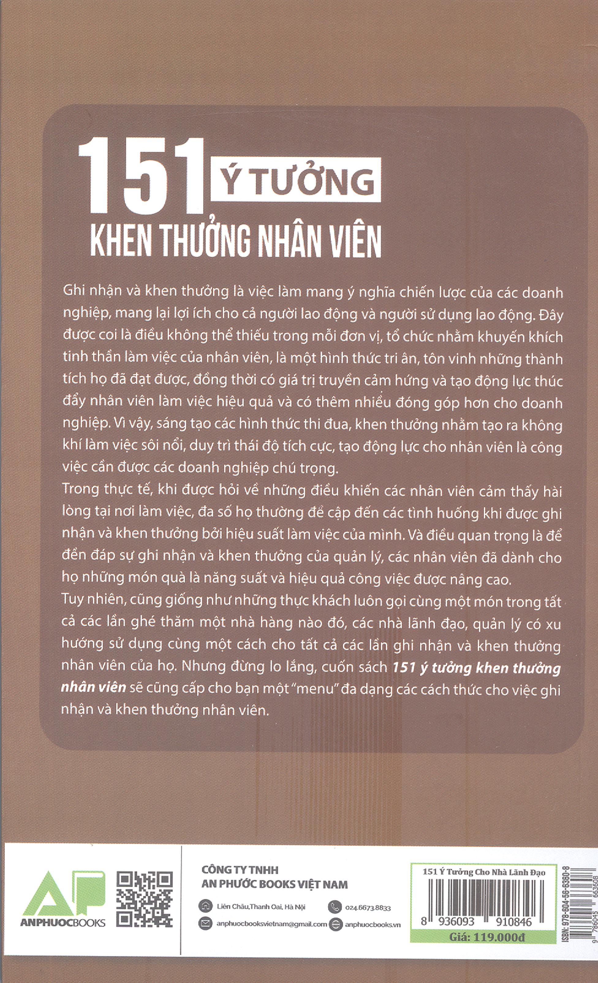 151 Ý Tưởng Khen Thưởng Nhân Viên