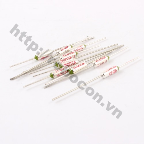 COMBO 5 CHIẾC CẦU CHÌ NHIỆT NỒI CƠM ĐIỆN 10A 250VCC 185 ĐỘ