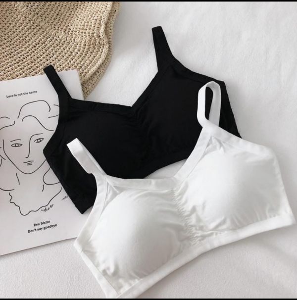 Áo  bra 3 dây cotton Thái  cao cấp - a3d