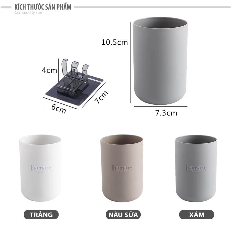 Plastic Toothbrush Holder Sticker Bracket On Wall With 300ml Mouthwash Gargle Cup Home Storage Bathroom Accessories Organizer