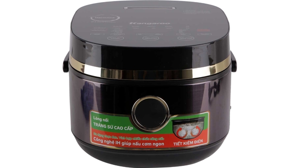 [HCM][Trả góp 0%]Nồi cơm điện cao tần Kangaroo 1.8 lít KG59DMX-042