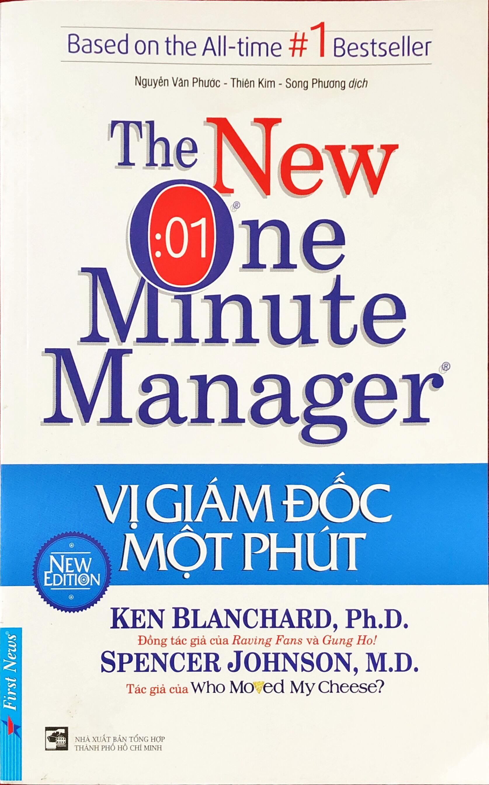 Sách - vị giám đốc một phút: phương pháp quản lý hiệu quả nhất thế giới