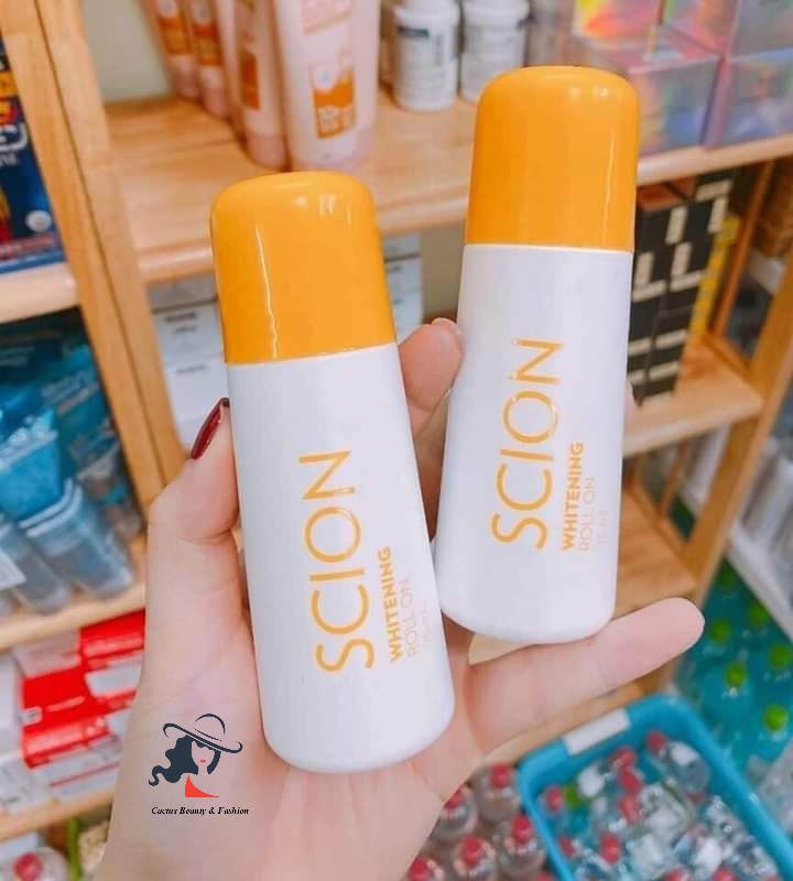 Lăn Khử Mùi Scion Whitening Roll On mẫu mới