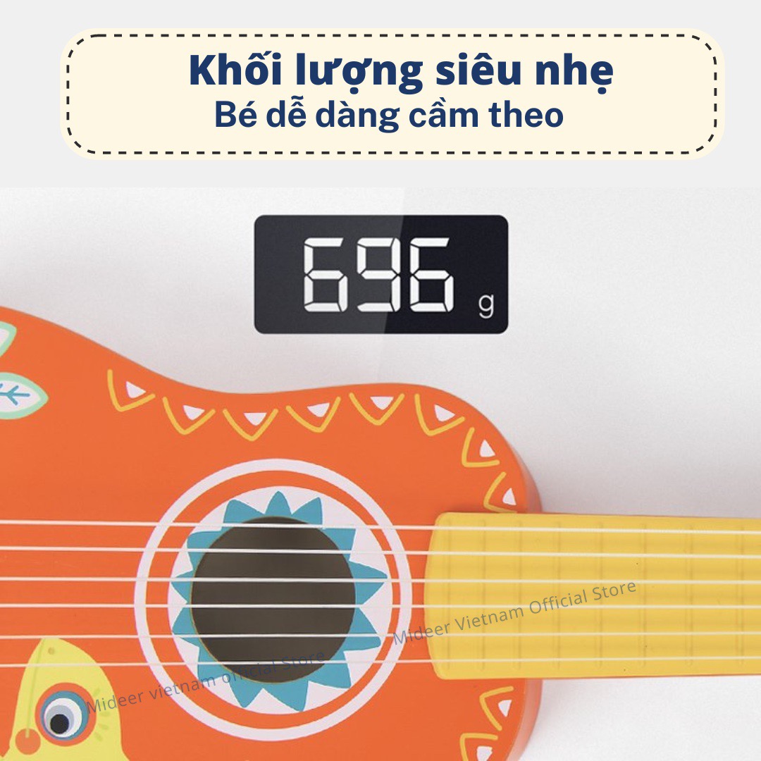 Đồ Chơi Đàn Guitar, Đàn Ukulele Mideer Cho Bé