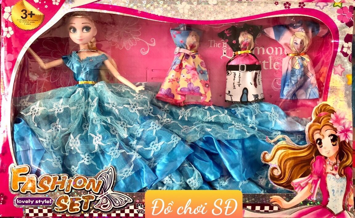 Hộp búp bê elsa