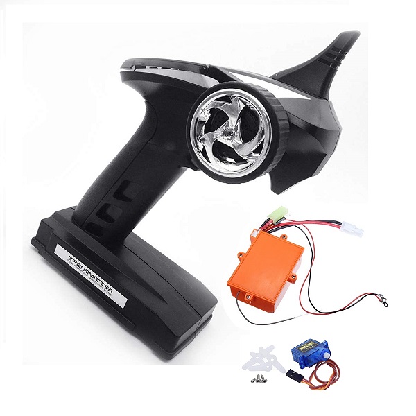 Bộ điều khiển Tx Rx FT009 + servo xanh (có video hướng dẫn kết nối ở phần mô tả)