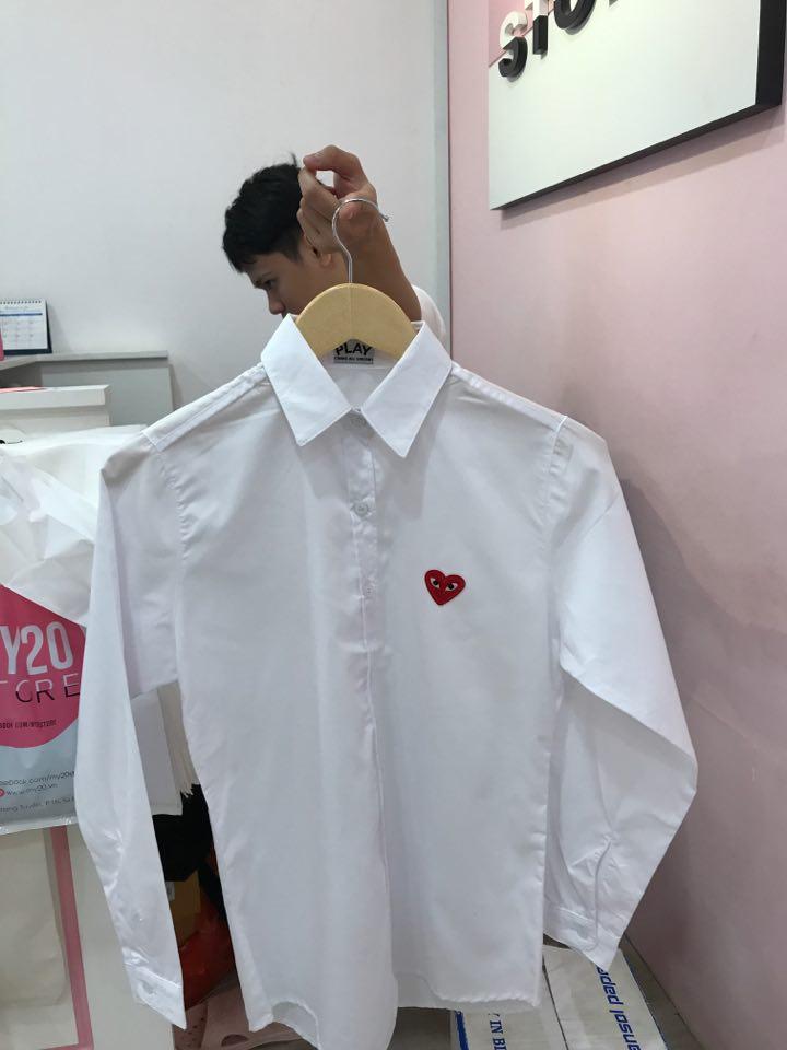 ( VIDEO+ ẢNH THẬT) SƠ MI TRÁI TIM CỰC ĐẸP, PHUONGMART
