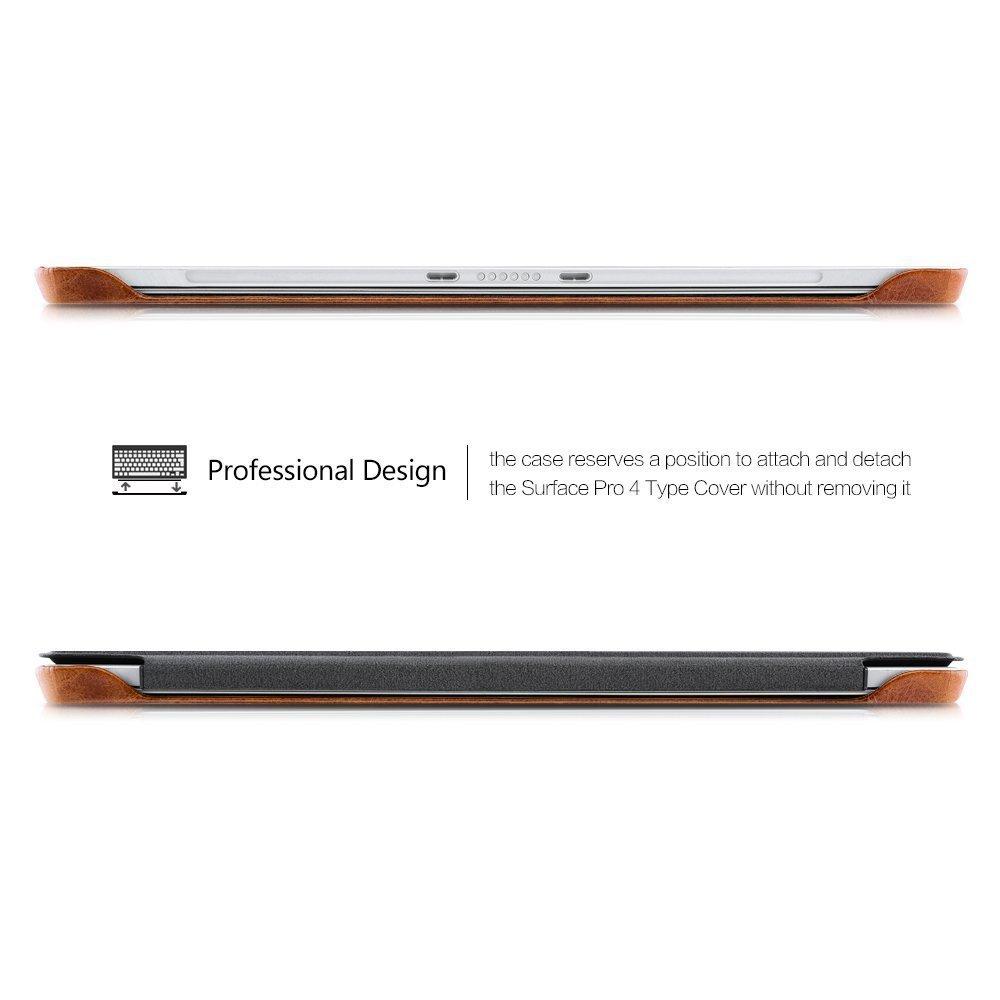 Ốp lưng da thật Icarer Surface Pro 4,5,6 và Surface Pro 7