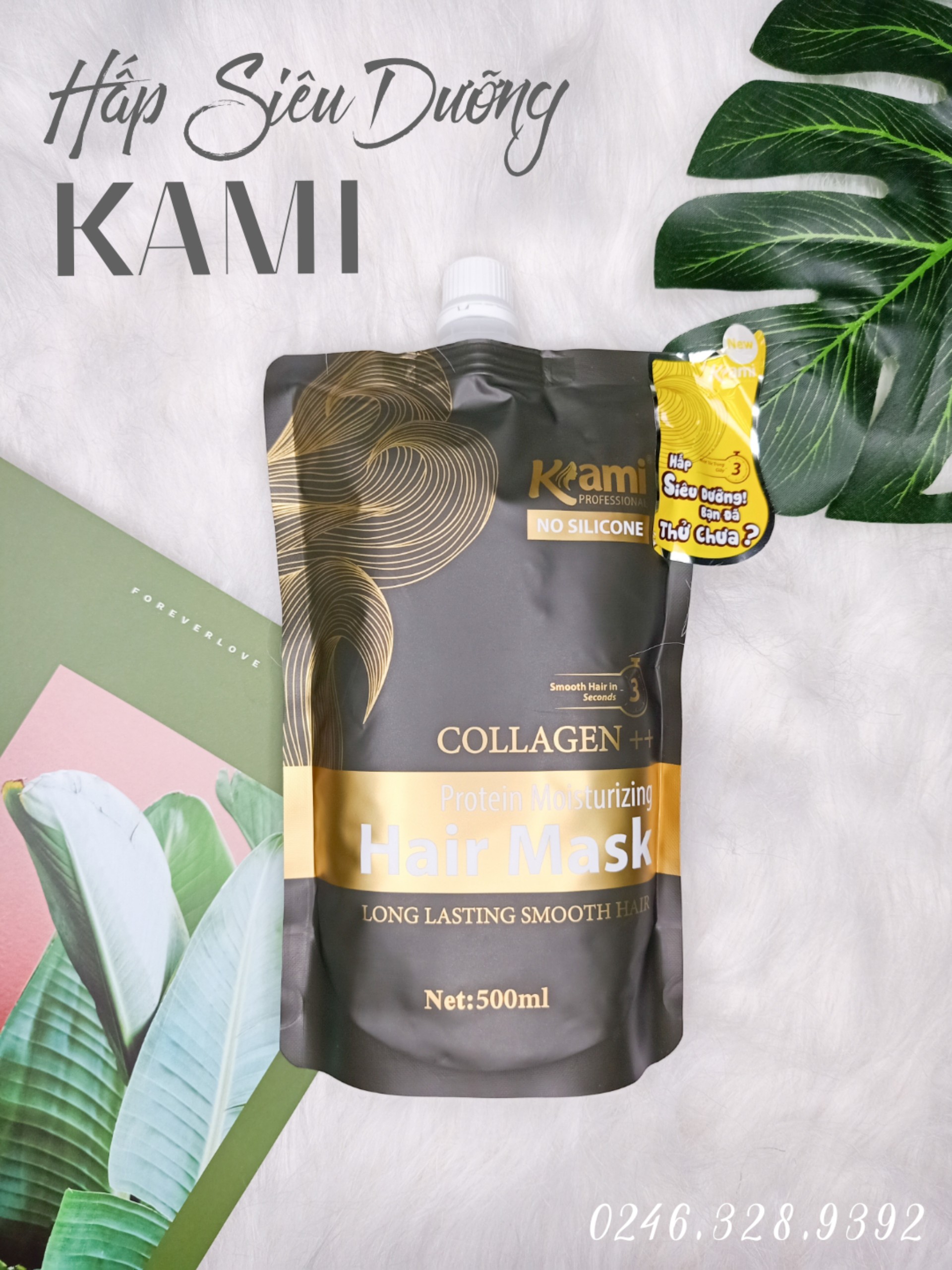 [BÁN CHẠY] Dầu hấp siêu dưỡng hương nước hoa KAMI