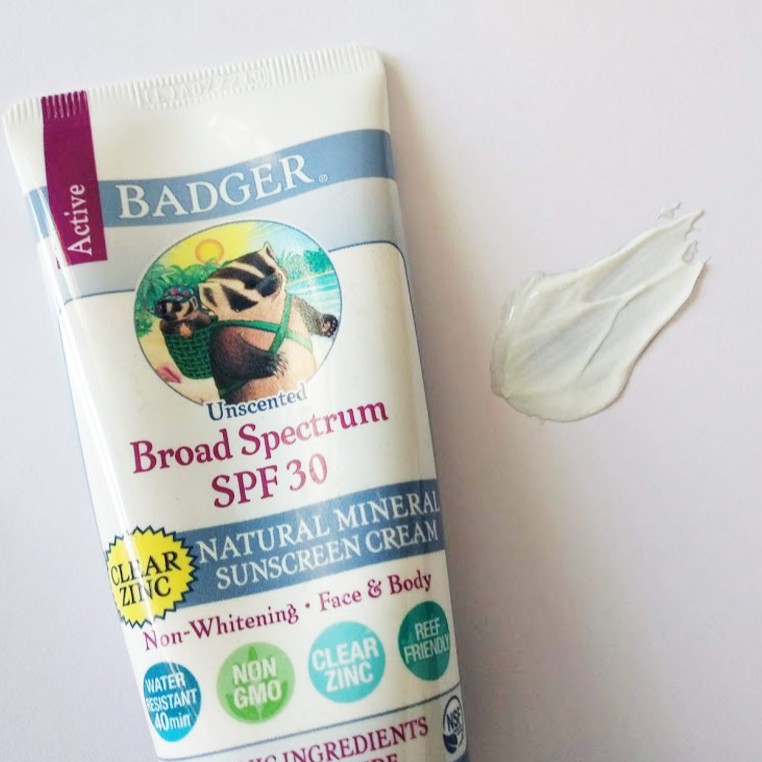 Kem chống nắng BADGER Active SPF 30 – 87mL