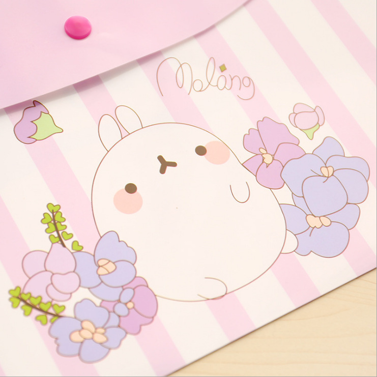Túi đựng tài liệu A4 Molang