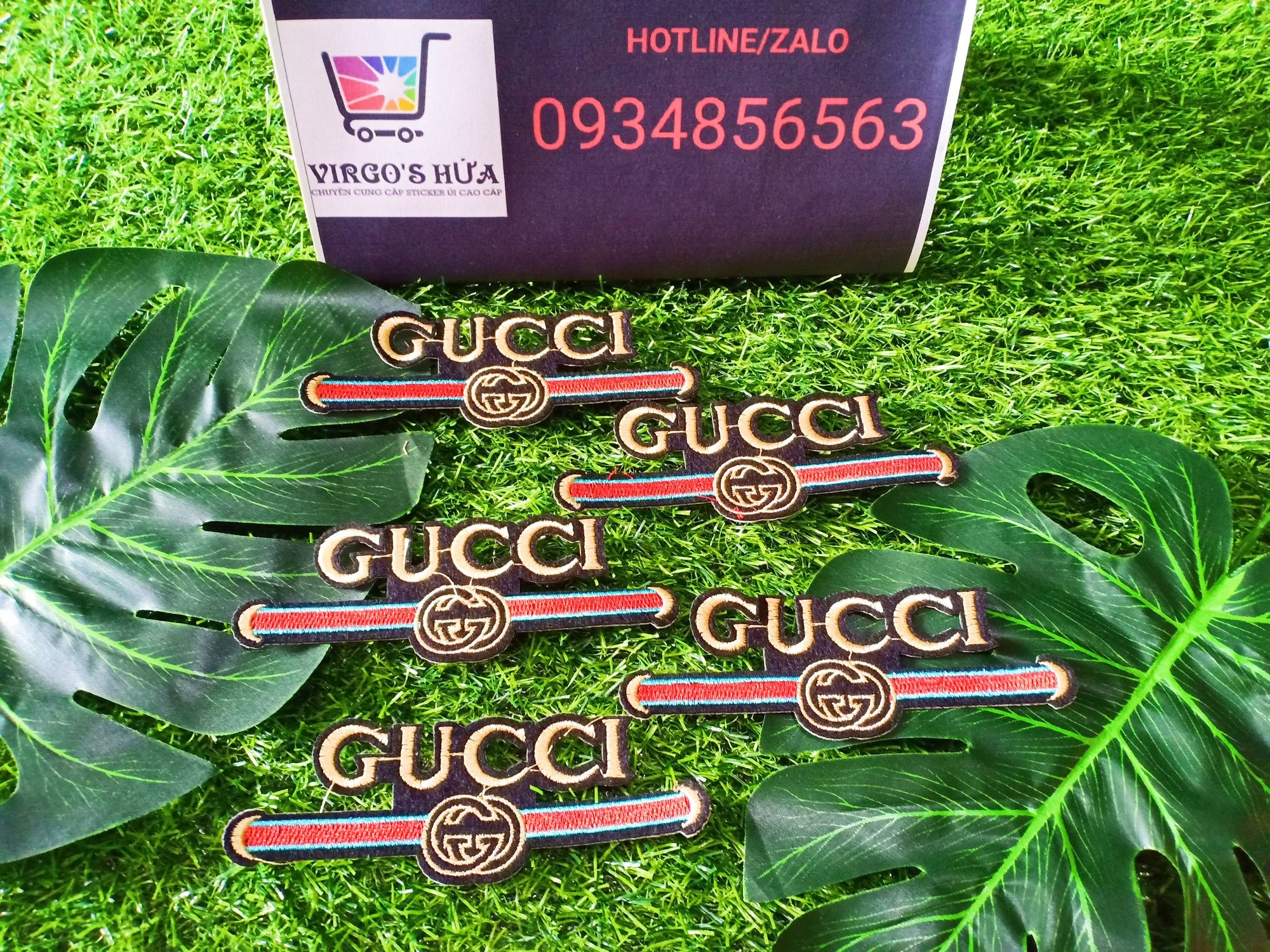 Sticker Thêu Ủi Hình Thương Hiệu