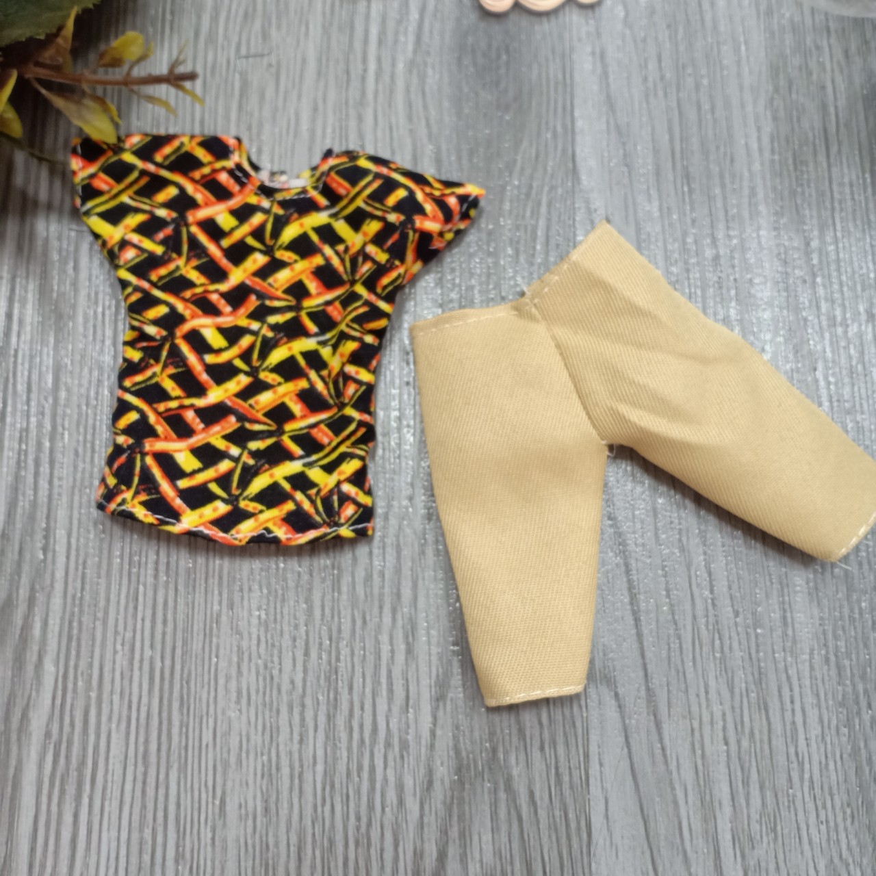 Quần áo dành cho búp bê nam ken 30cm