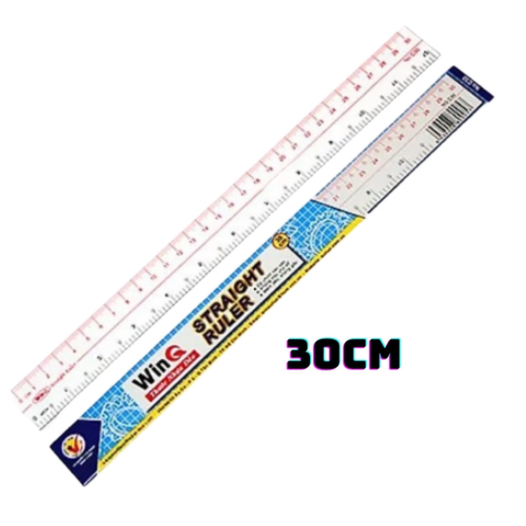Thước kẻ dẻo winq 20cm 30cm 50cm dụng cụ đo kẻ