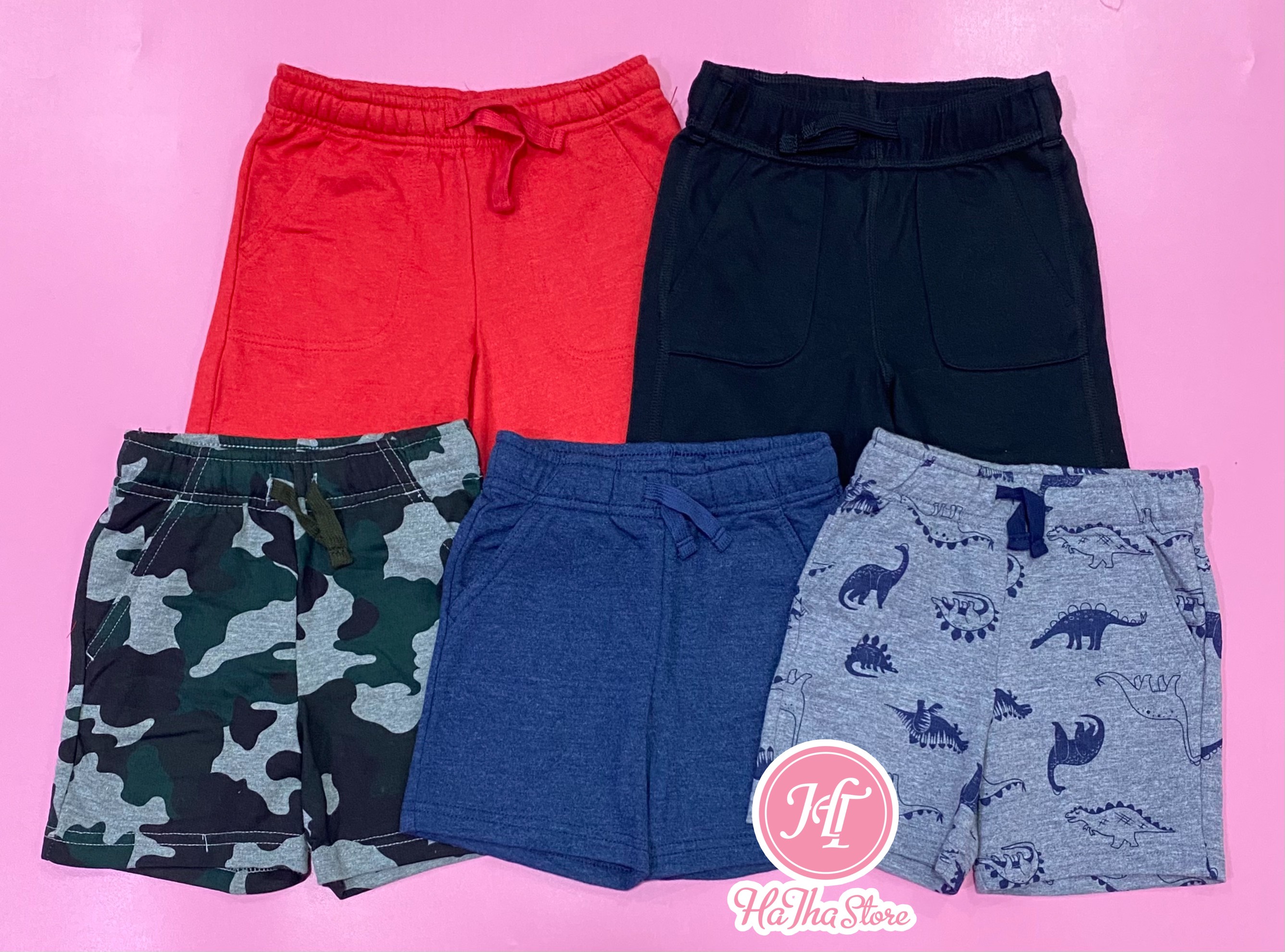 (8-19kg) Quần short thun C4T&JACK cho bé trai