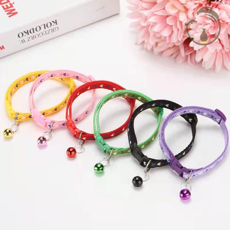 Vòng Cổ Chuông Dễ Thương Có Thể Điều Chỉnh Cho Thú Cưng