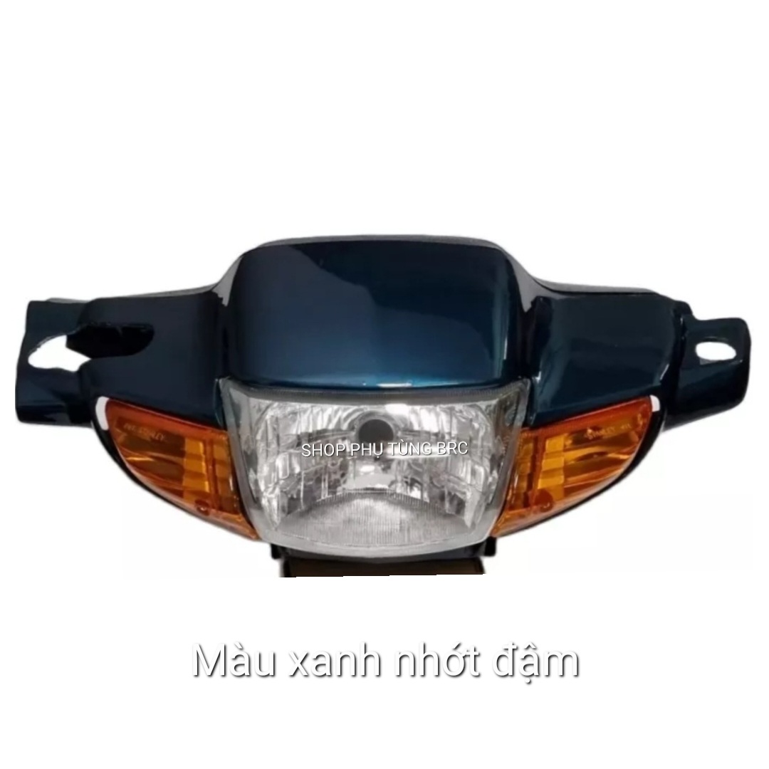 [ Bánh dĩa ] Bộ đầu đèn Wave Thái 110 xe bánh dĩa ( Hàng sơn Nano chuẩn )