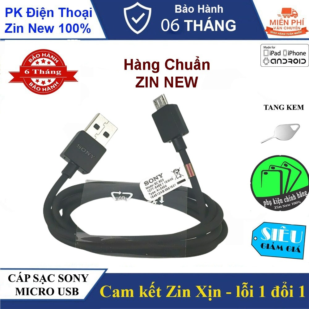 Cáp SONY EC803 Micro USB Chính Hãng - Chuẩn Zin Xịn