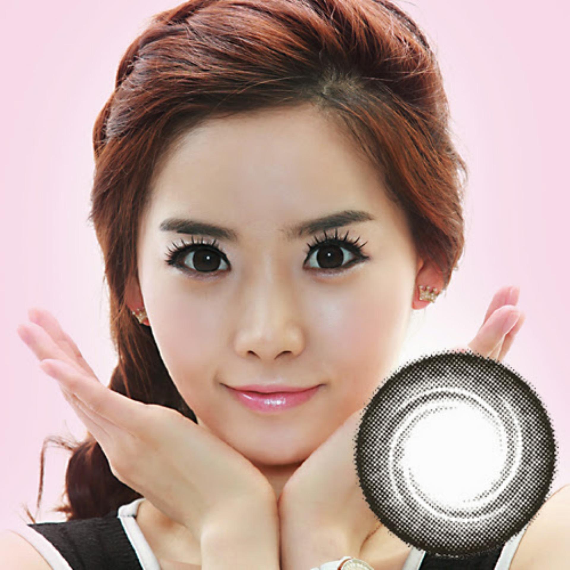 [HCM]lens màu đen không độ