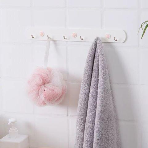[HCM]Móc Treo Đồ 6 Chấu dán tường