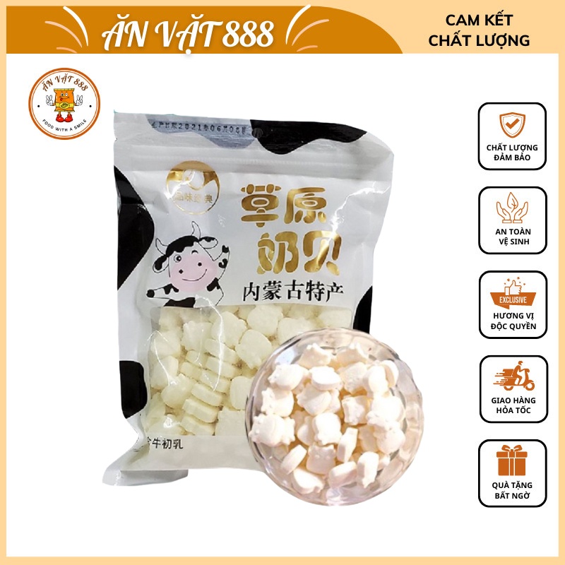 Kẹo Sữa Bò Non Viên Nén Đặc Sản Mông Cổ (Gói 250g)