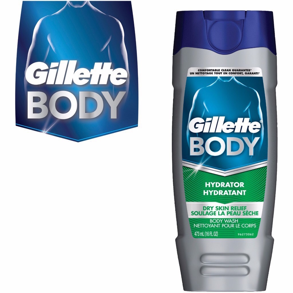 Sữa tắm Gillette HYDRATOR HYDRATANT 473ml - Mỹ