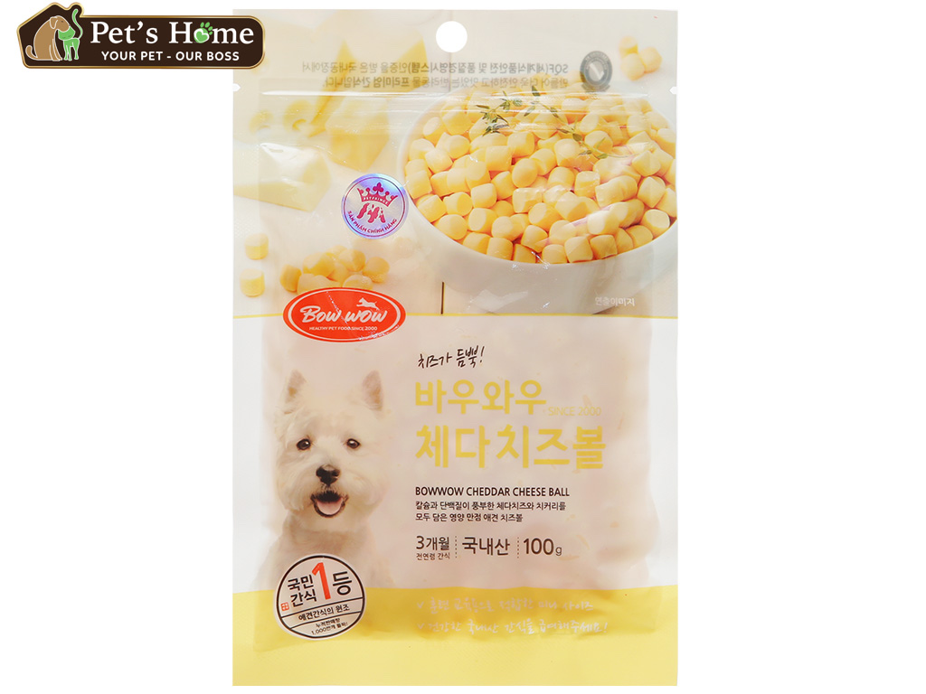 Phô mai viên BowWow cho chó