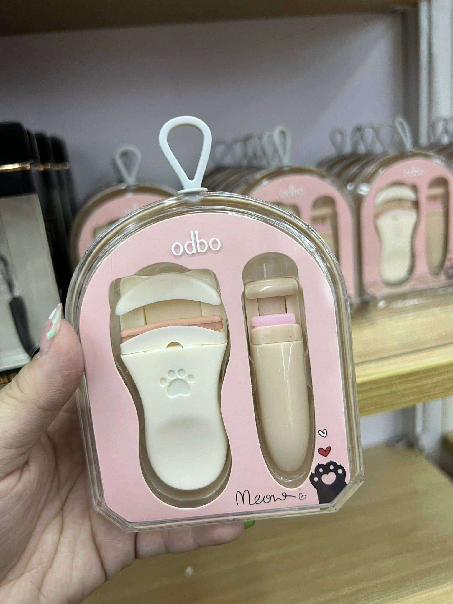 Set Bấm Mi ODBO Meow Meow Lash Curler Thái Lan