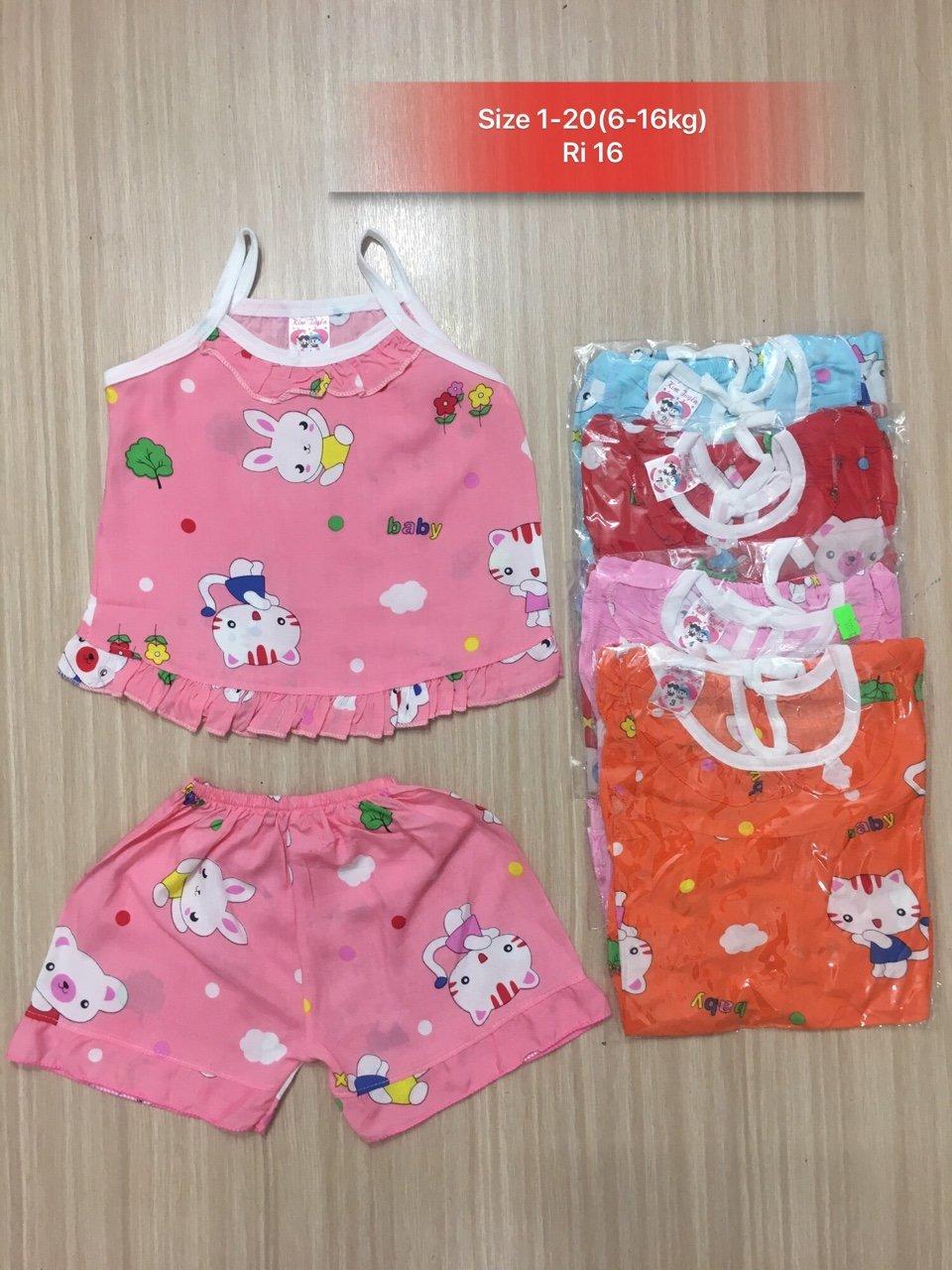 Đồ bộ lanh cho bé trai và gái 5-32kg