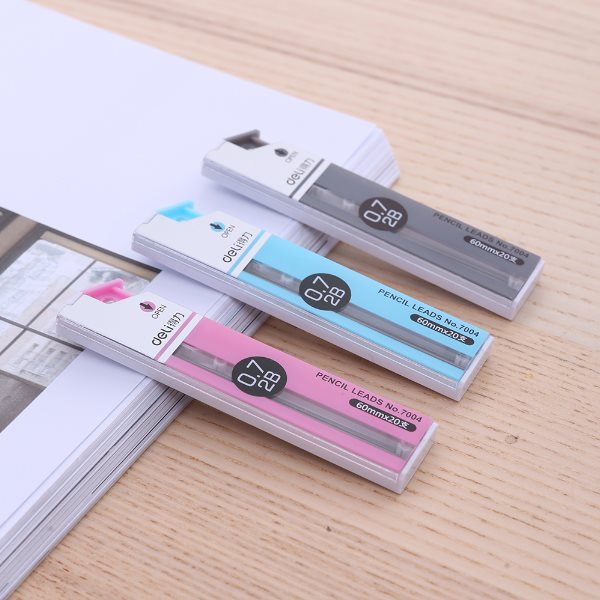 Ruột chì kim, ngòi chì DELI 0.7 mm 2B E7004