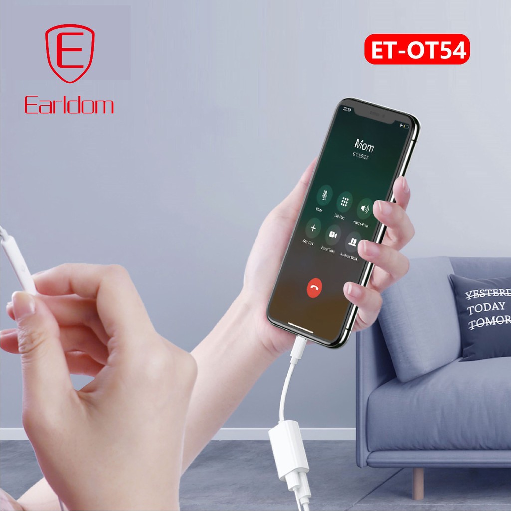 Jack chuyển đổi chân Lightning 2in1 Earldom OT54
