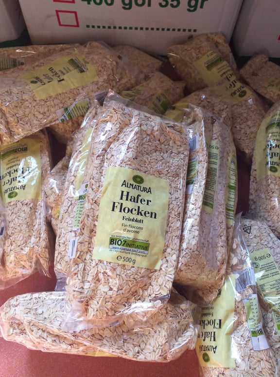 Yến mạch hữu cơ Đức Hafer Flocken 1kg