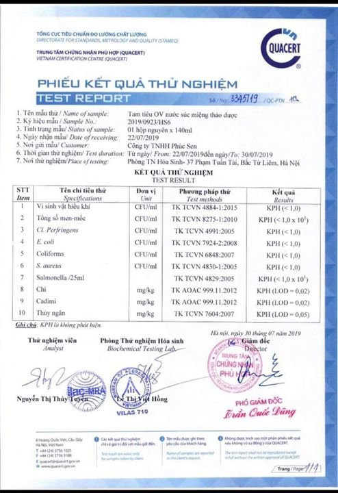 Combo 2 lọ Xúc Miệng Cai Thuoc Lá Phạm Bằng
