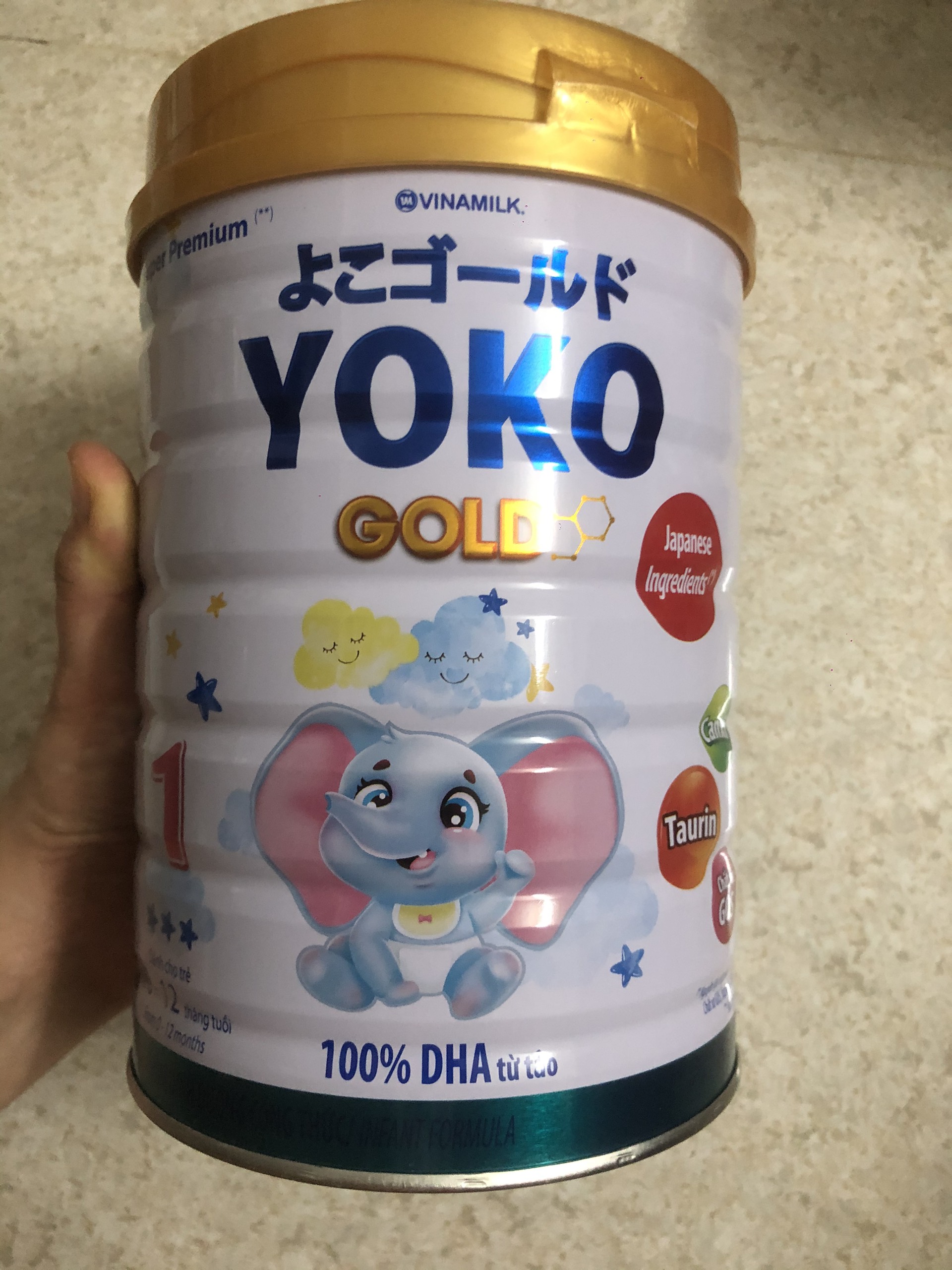 Sữa bột Yoko Gold số 1 lon 850g