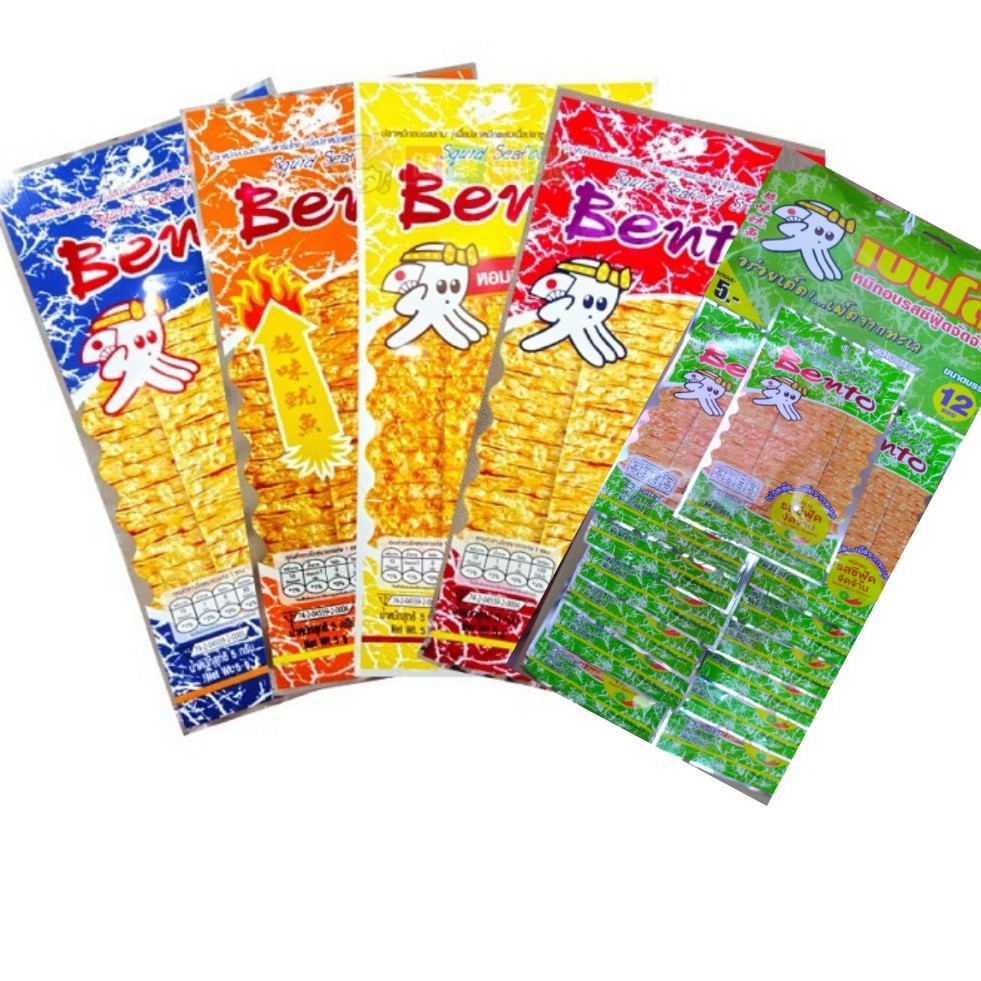 5 GÓI MỰC BENTO THÁI LAN CAY NGON