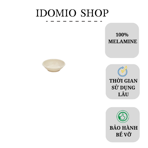 Chén Chấm Tiêu Màu Vân Đá Nhựa Melamine Cao Cấp – T36VD