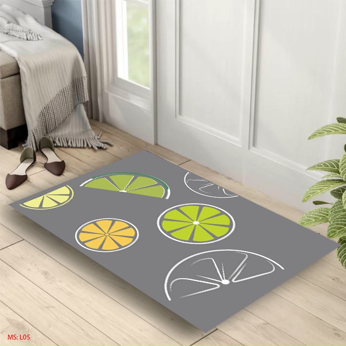 Thảm lau chân bali 40x60cm có lớp cao su chống trơn ,chống trượt hoa văn hiện đại giá siêu rẻ mẫu mới 2022