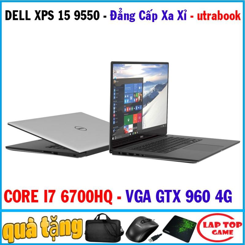 Bảng giá Dell XPS 15 9550 siêu đẹp siêu mạnh- core i7 6700hq, ram 8g, ssd 256g, vga gtx 960 4g, màn 15.6in fhd, dòng máy siêu cấp mạnh mẽ Phong Vũ