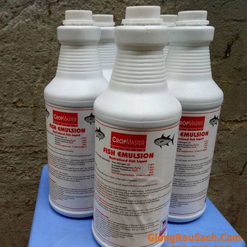 Phân Cá Hữu Cơ Đậm Đặc (Fish Emulsion - 1 Chai ) - Nhập Khẩu Từ Mỹ -[ Hỗ Trợ Tốt cho cây]