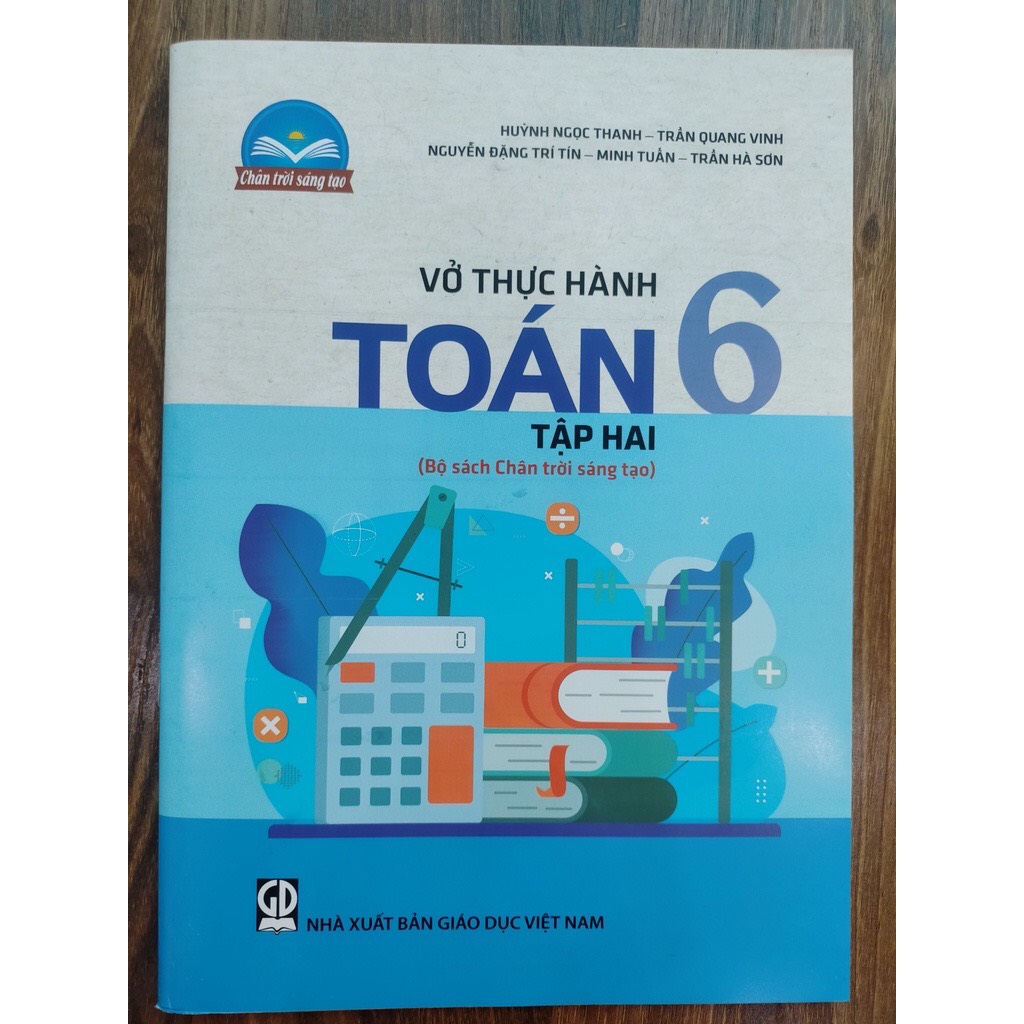 Sách - Combo Vở thực hành Toán 6 - tập 1 + 2 (Bộ sách Chân trời sáng tạo)