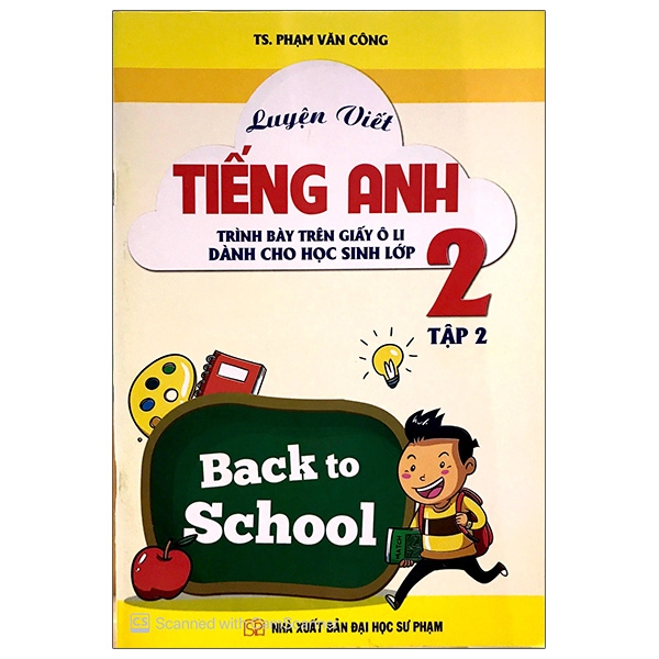 Fahasa - Luyện Viết Tiếng Anh Trình Bày Trên Giấy Ô Li Dành Cho Học Sinh Lớp 2 Tập 2