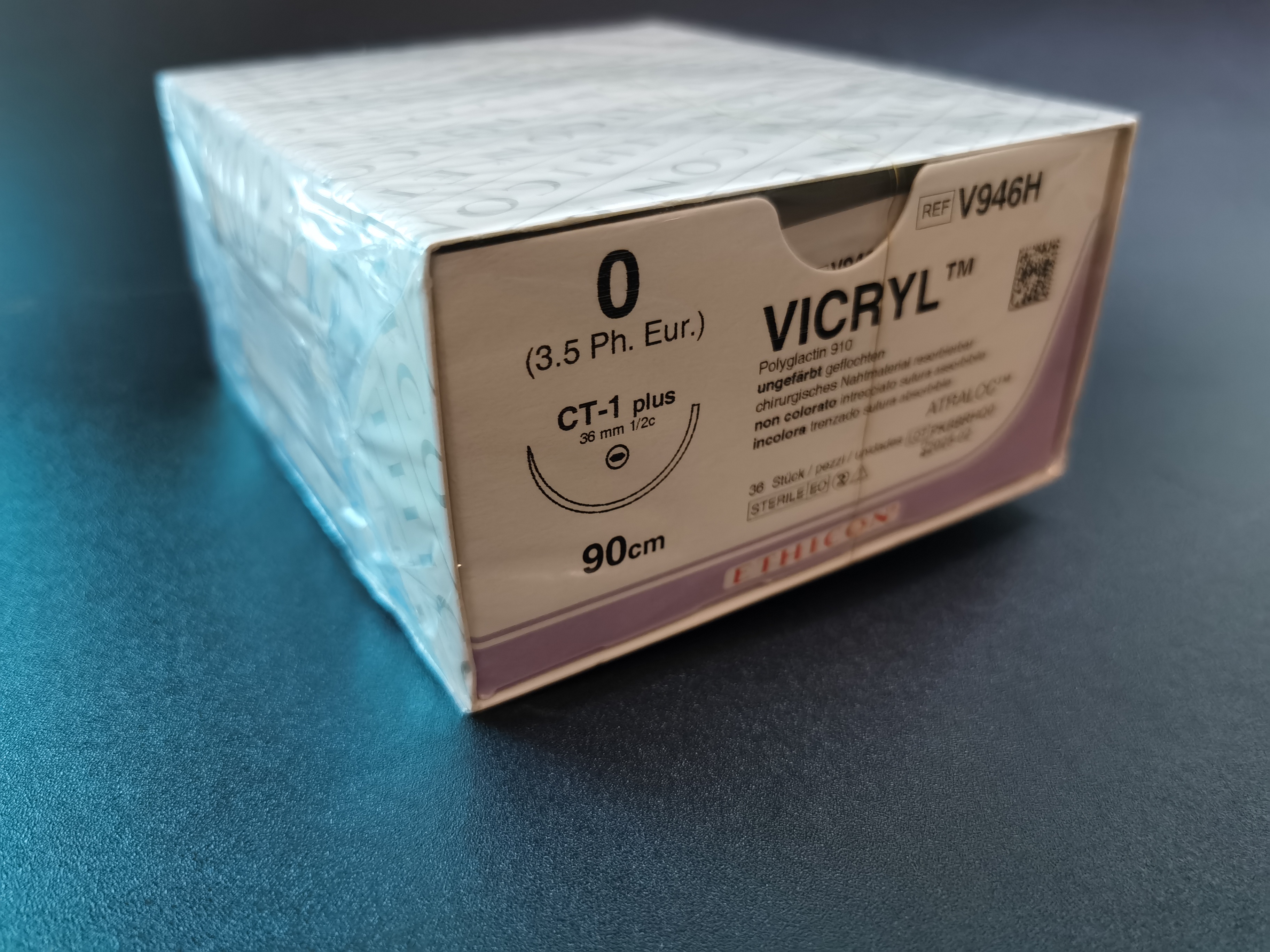 Chỉ phẫu thuật Vicryl 0