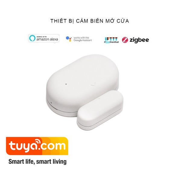 Cảm biến phát hiện đóng/mở cửa Tuya Zigbee