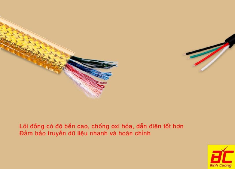 Cáp Sạc REMAX GOLD Sạc Nhanh Điện Thoại ANDROID