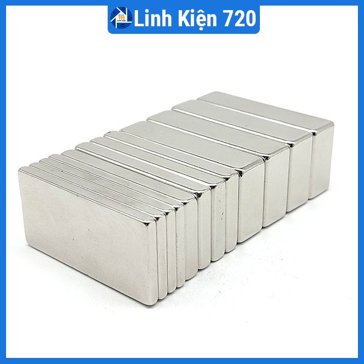 Bộ 2 viên nam châm đất hiếm 20x10x2mm ( từ tính hút cực mạnh )