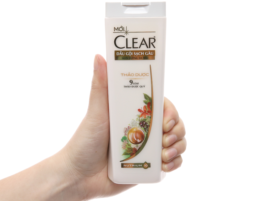 [HCM]Dầu Gội Clear Thảo Dược 140g sạch gàu