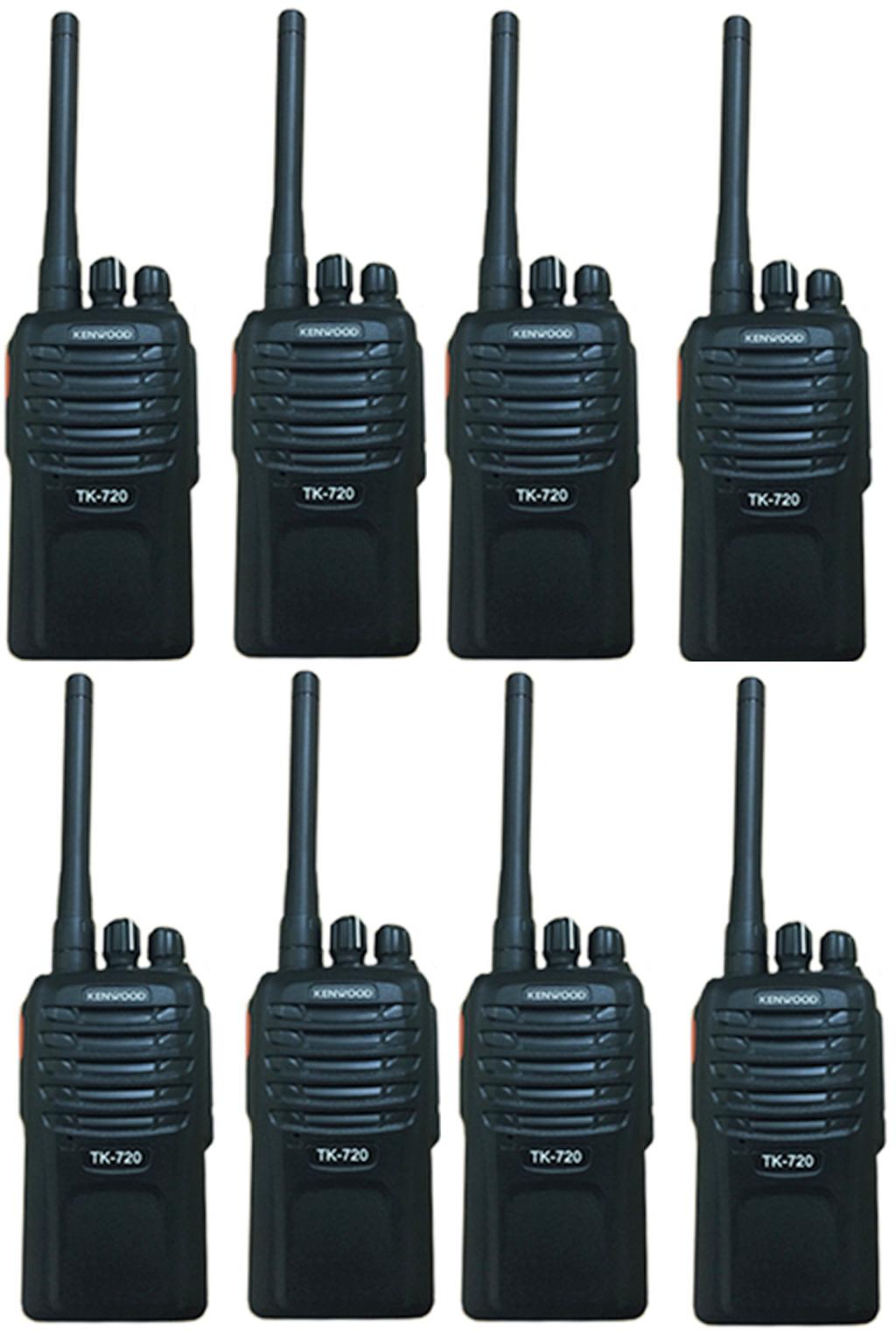 Bộ 8 bộ đàm chất lượng cao Kenwood TK720