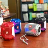 Loa Bluetooth không dây mini A005 - Loa Bluetooth  cầm tay - Loa Bluetooth  giá rẻ đèn led theo nhạc âm bass chắc khỏe có khay lắp thẻ nhớ, USB hàng cao cấp bảo hành 12 tháng